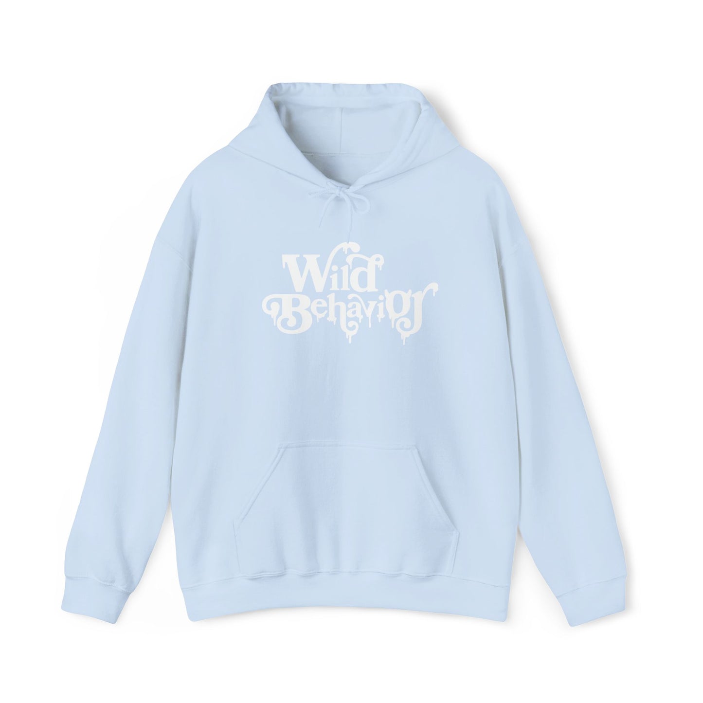 White Font Unisex Heavy Blend™ Hooded Sweatshirt