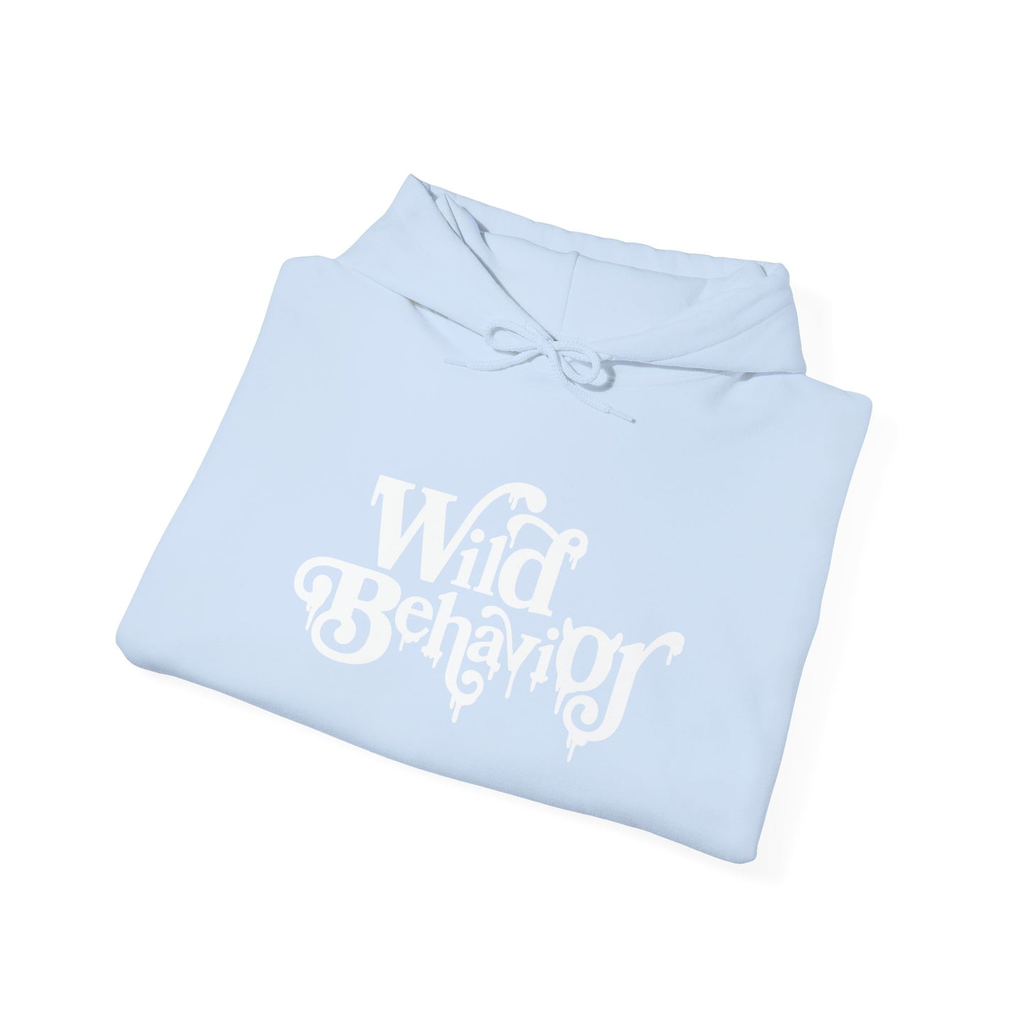 White Font Unisex Heavy Blend™ Hooded Sweatshirt